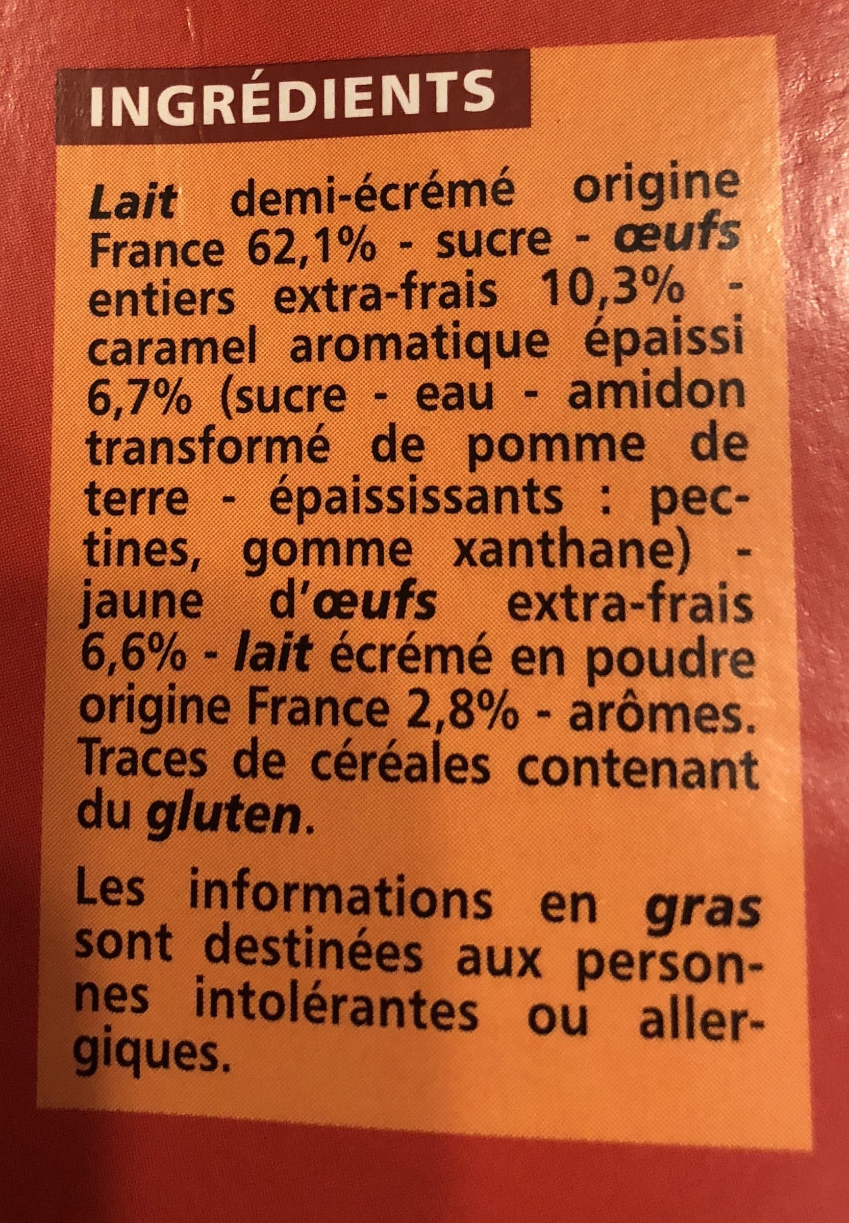 Casino Crème caramel Cuite au four packshot