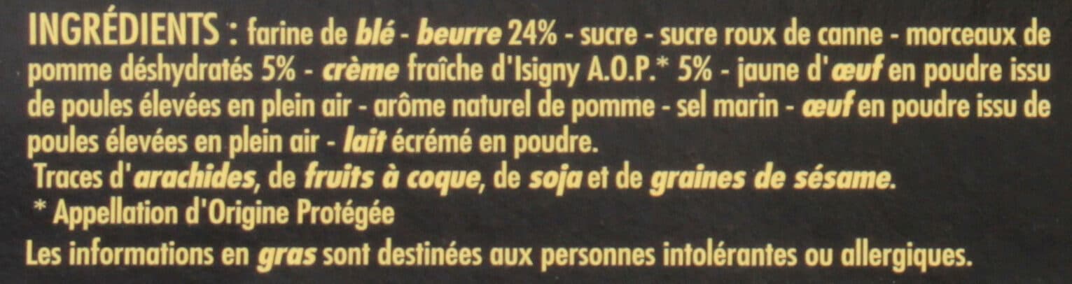 Casino Les délicieux sablés aux pommes packshot