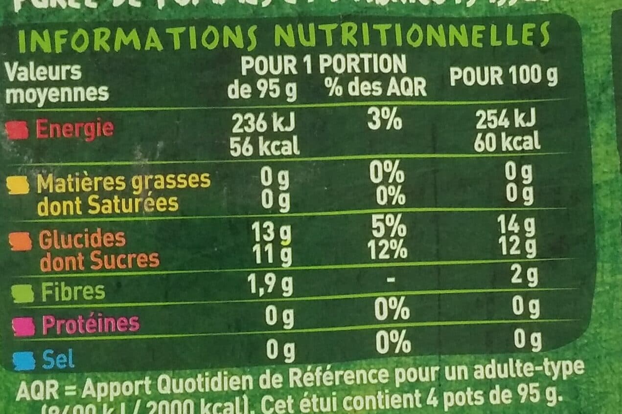 Casino Purée pomme abricot sans sucres ajoutés packshot