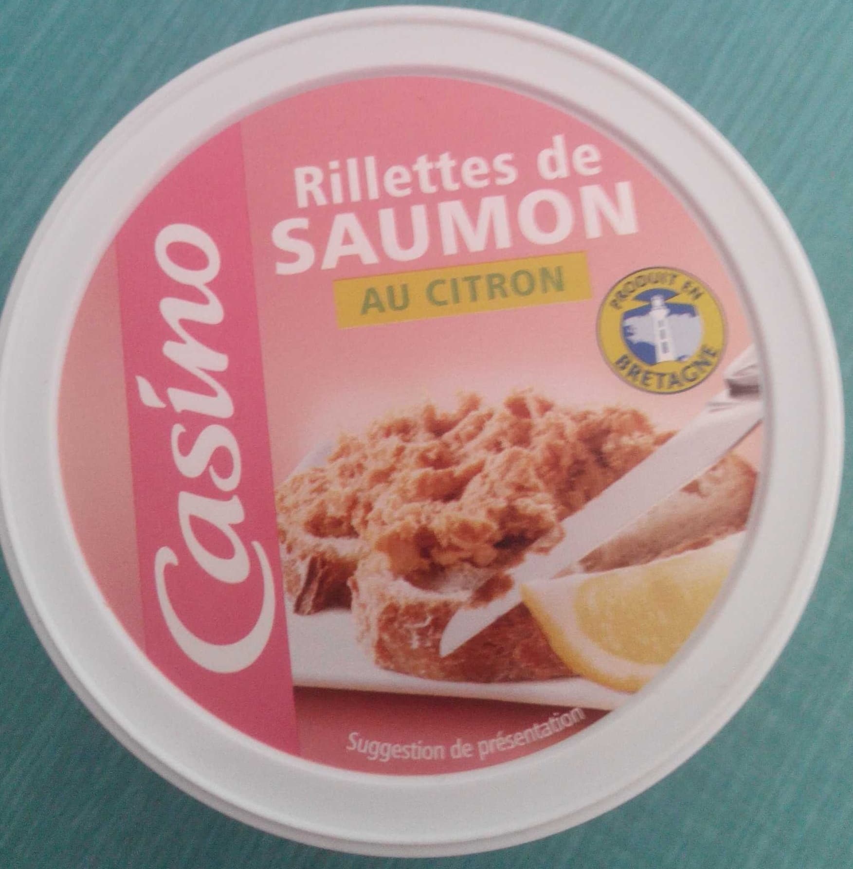 Casino Rilllettes de Saumon au citron packshot