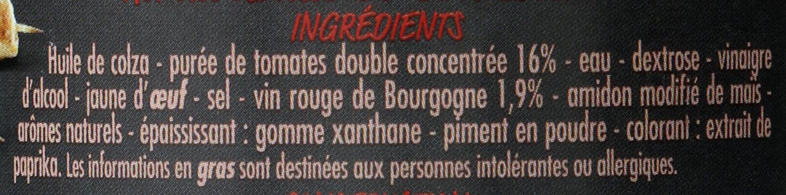 Casino Sauce bourguignonne packshot