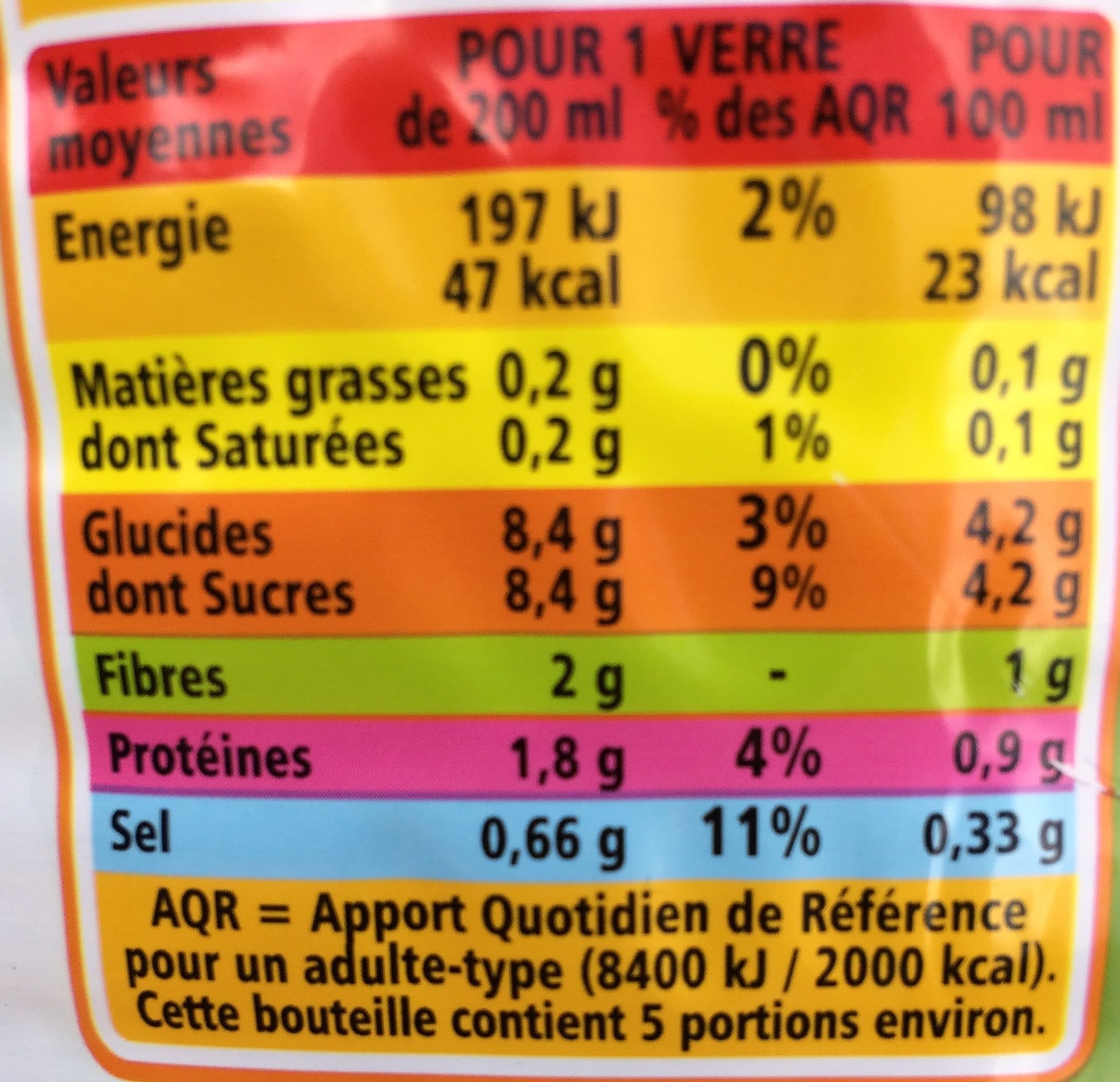 Casino Cocktail 6 légumes packshot