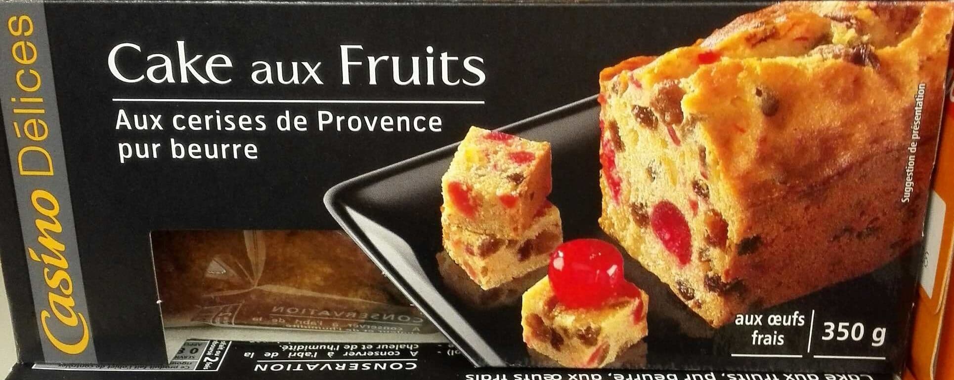 Casino Cake aux fruits aux cerises de Provence, pur beurre packshot