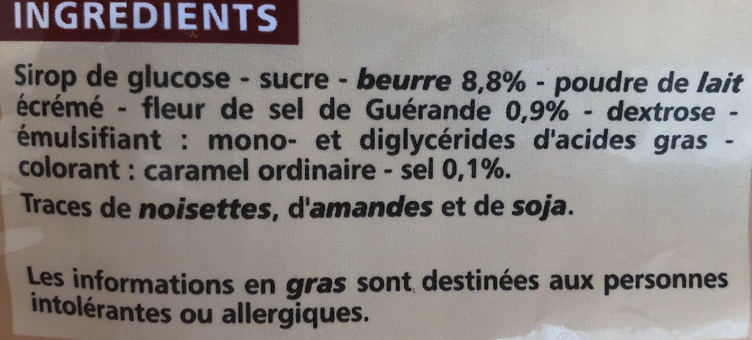 Casino Caramels tendres au beurre demisel et à la fleur de sel de Guérande packshot
