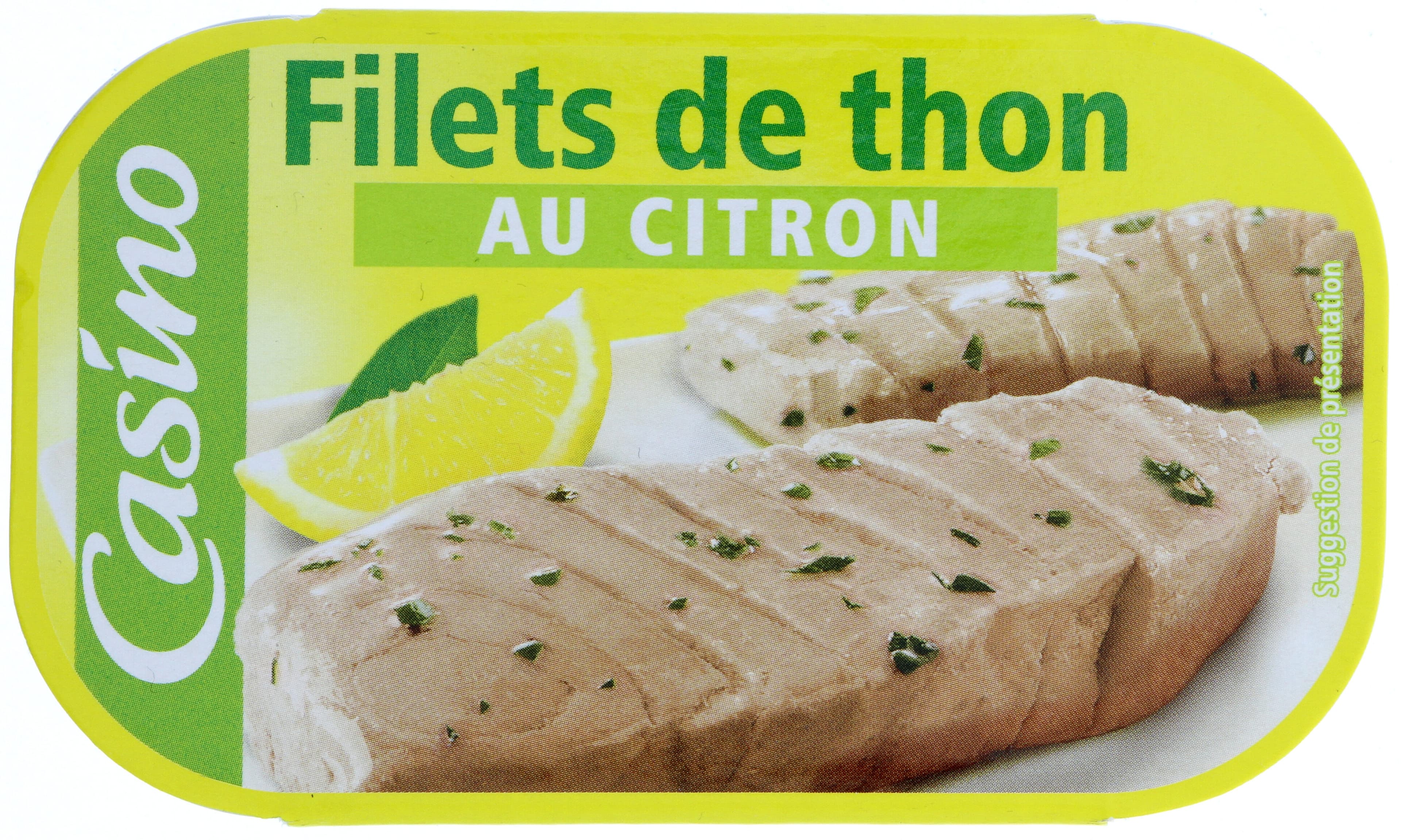 Casino Filets de thon au citron packshot
