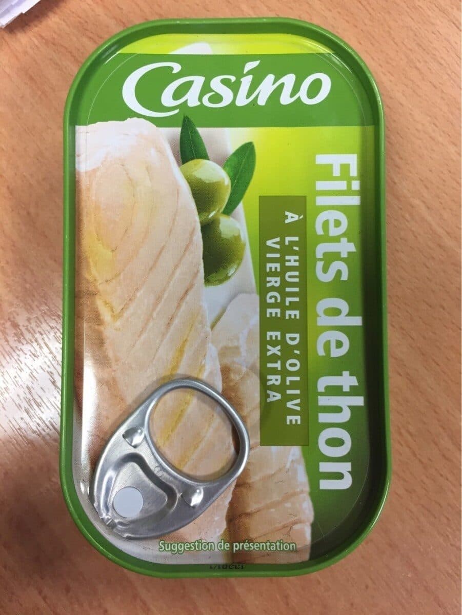 Casino Filets de thon à l'huile d'olive vierge extra packshot