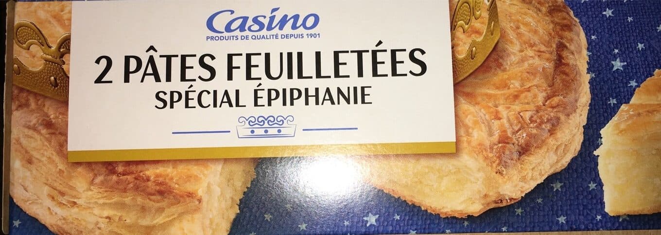 Casino 2 Pâtes feuilletées spécial épiphanie packshot
