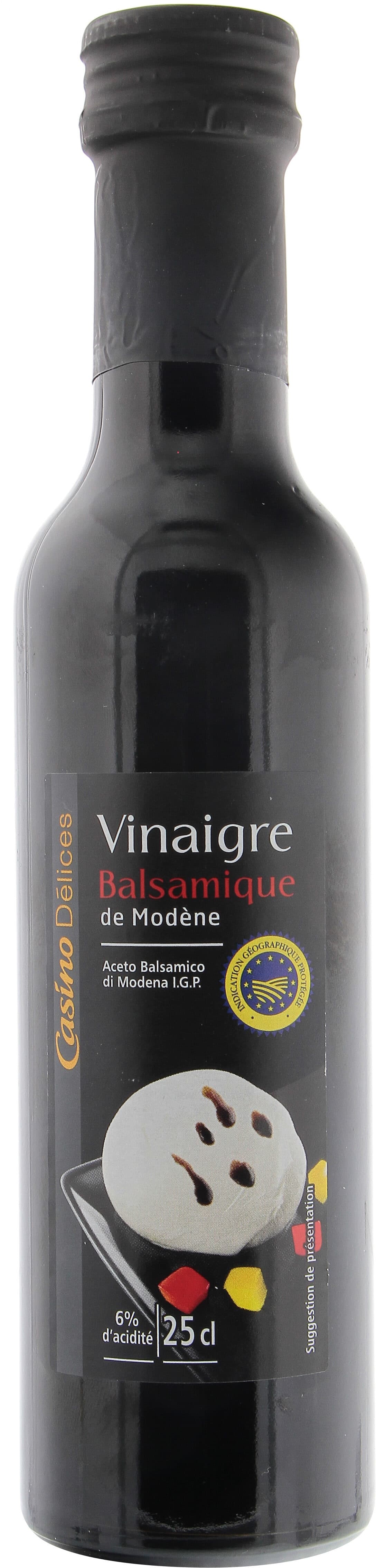 Casino Vinaigre Balsamique de Modène Aceto Balsamico di Modena I.G.P. packshot