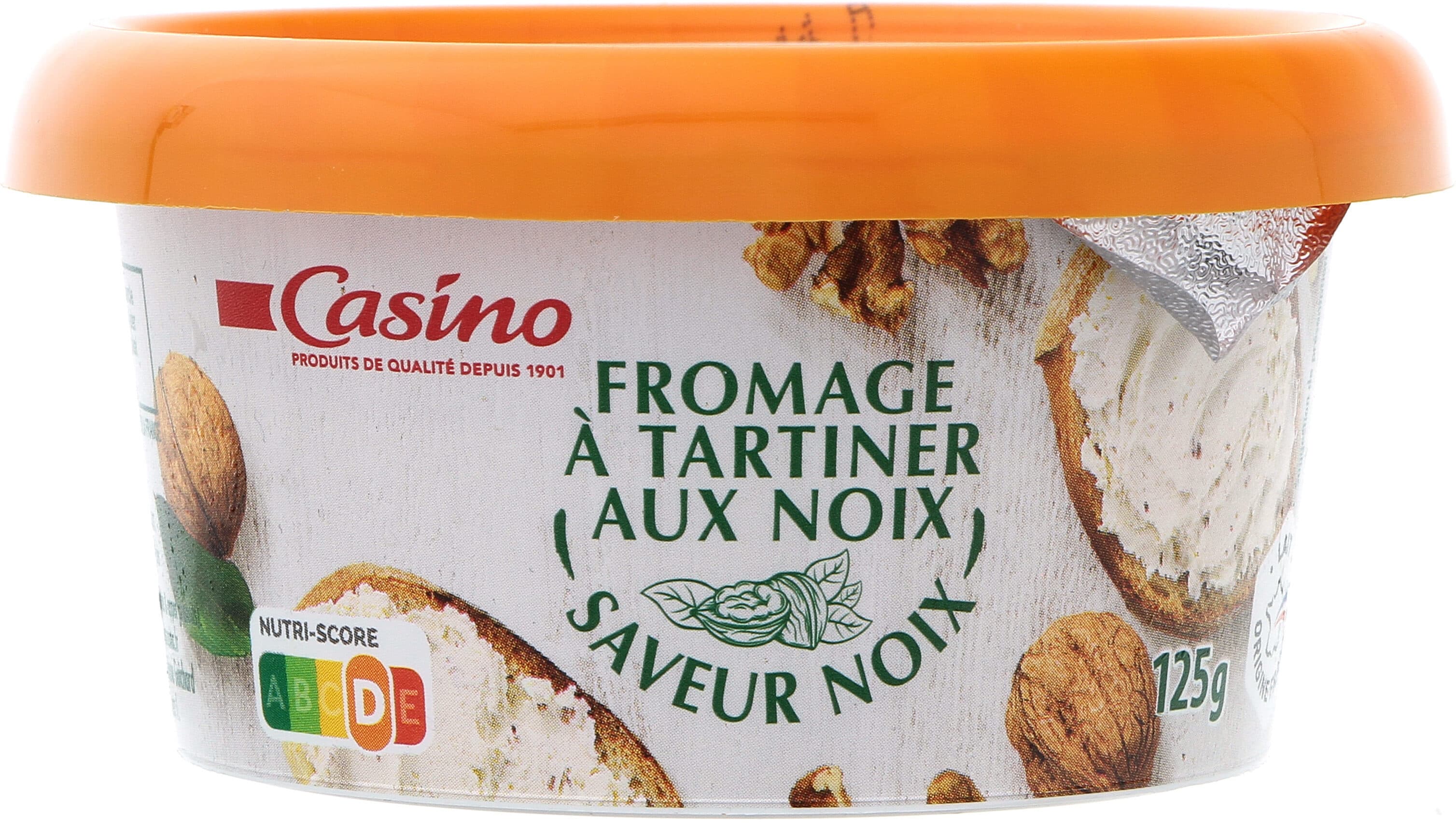 Casino Fromage à tartiner aux Noix saveur noix packshot