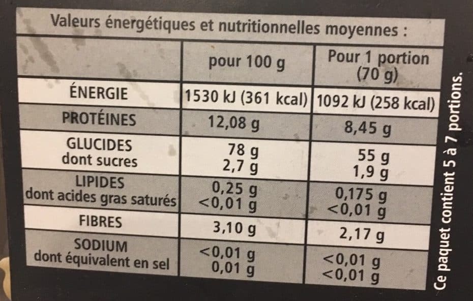 Casino Casino Délices Trine pâtes italiennes façonnées en moule de bronze packshot