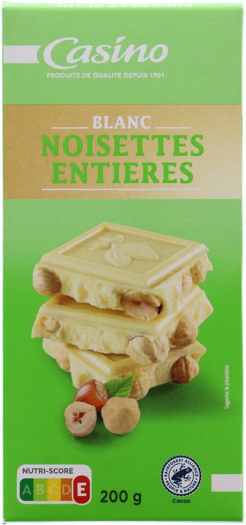 Casino Blanc Noisettes entières packshot