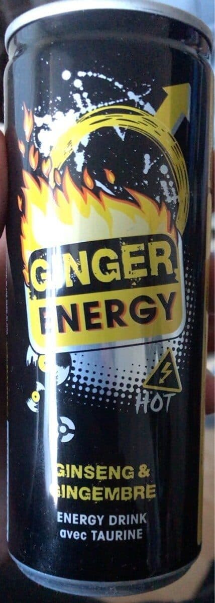 Ginseng Energy Ginger energy packshot