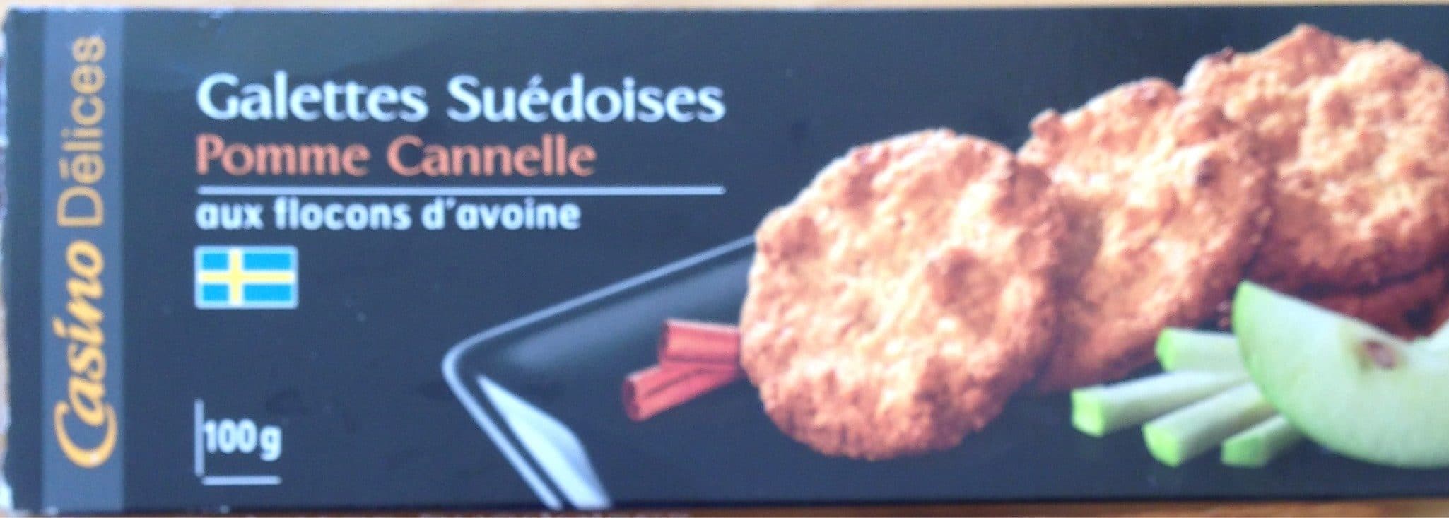 Casino Les Fameuses Galettes Suédoises à la pomme et à la cannelle packshot