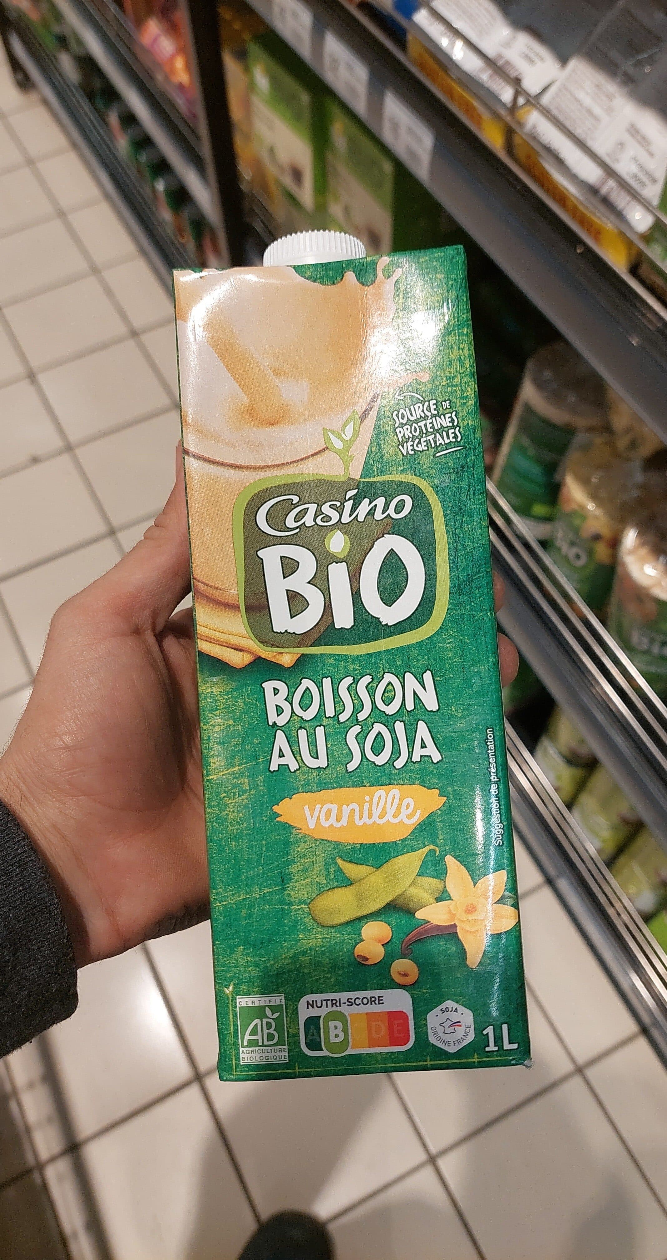 Casino Boisson au soja à la vanille Bio Casino packshot