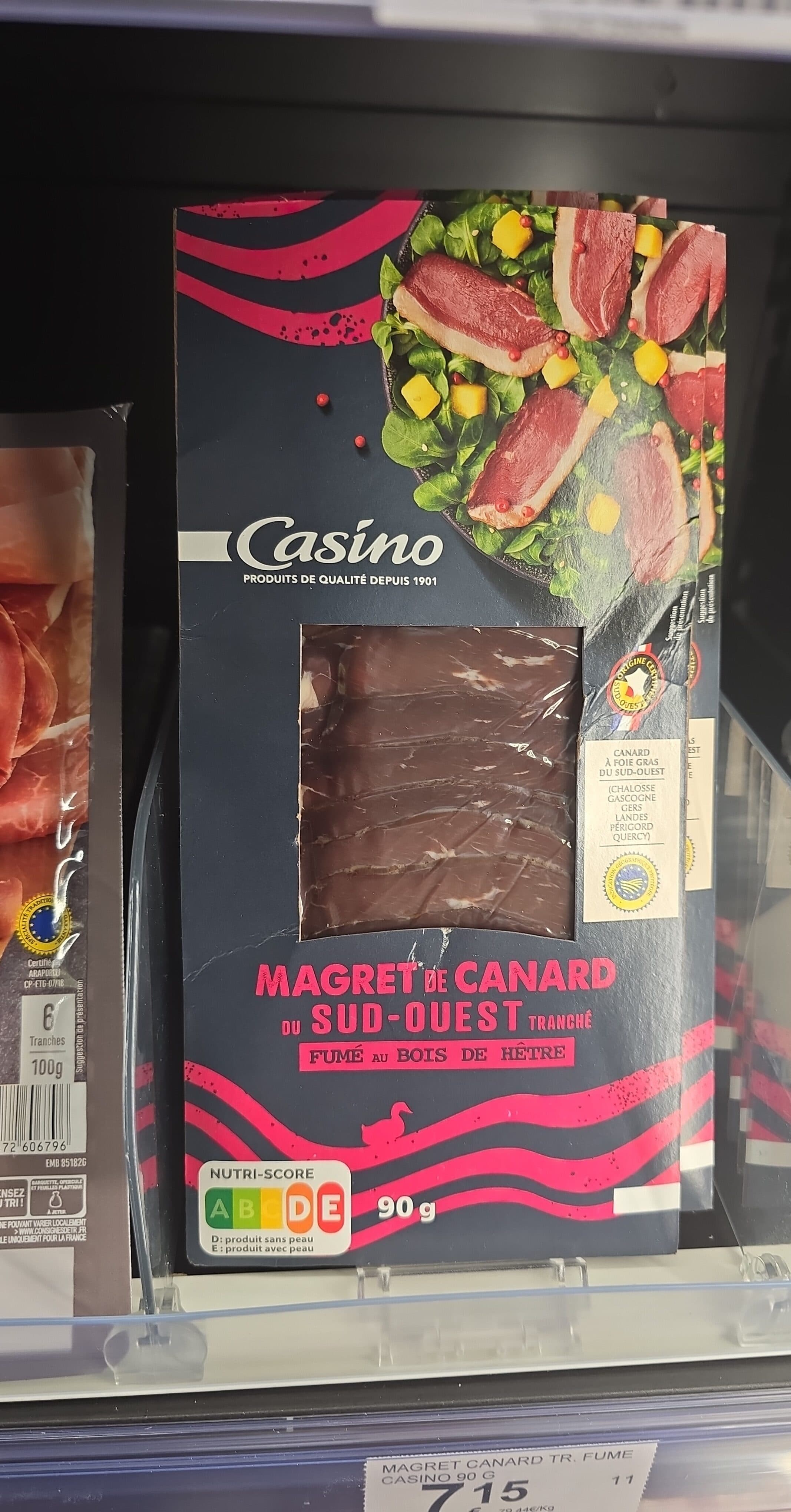 Casino Magret de canard fume casino packshot