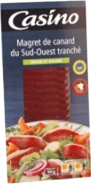 Casino Magret De Canard Du Sud-ouest Tranché Séché Et Fumé 90 gr packshot