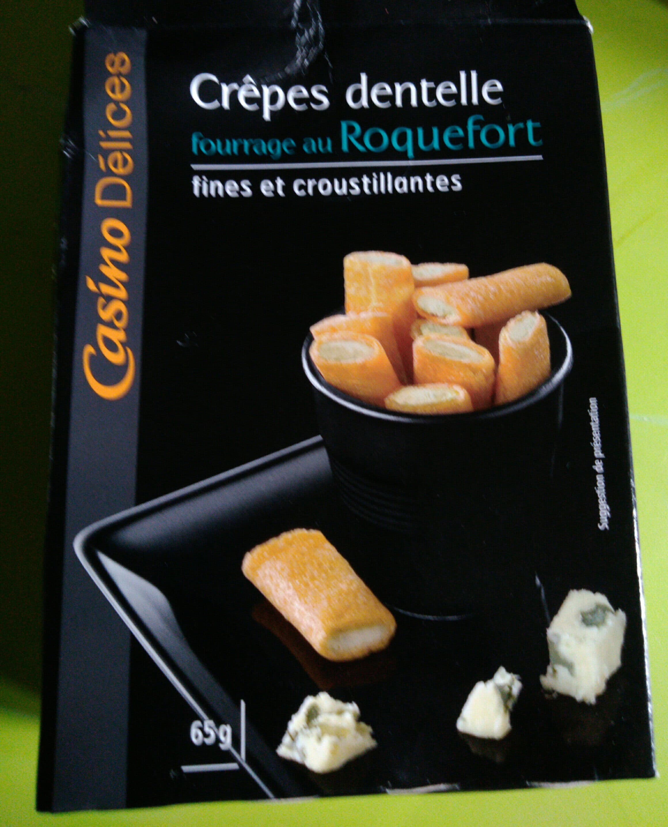 Casino Crêpes dentelle fourrage au Roquefort packshot