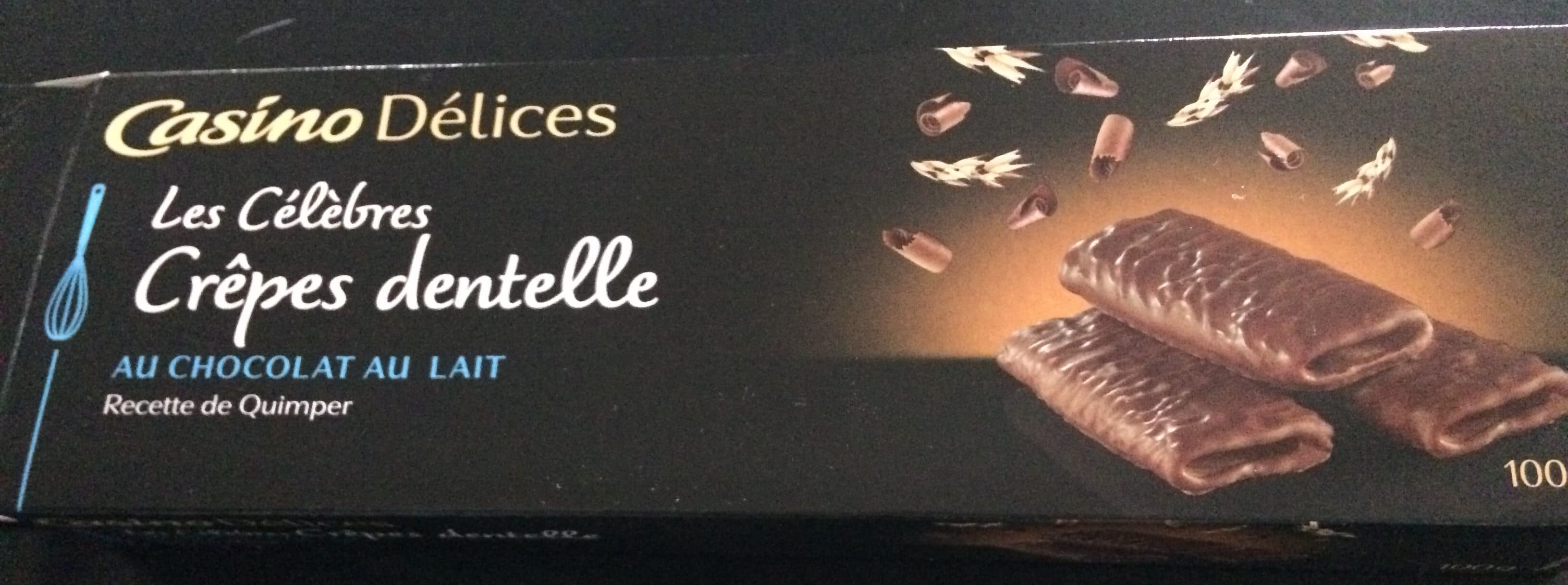 Casino Crêpes dentelle au chocolat au lait packshot