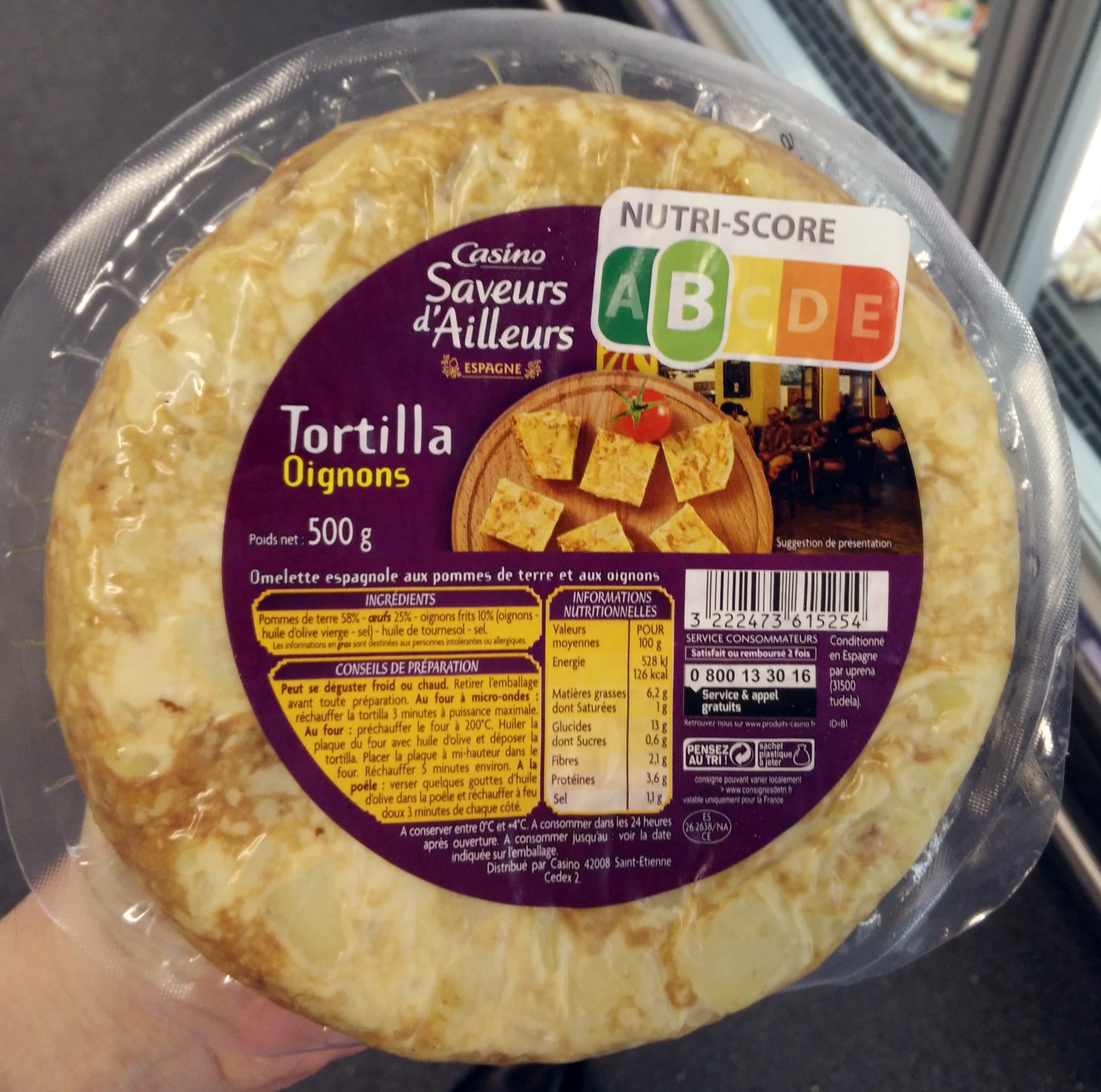 Casino Tortilla Oignons packshot