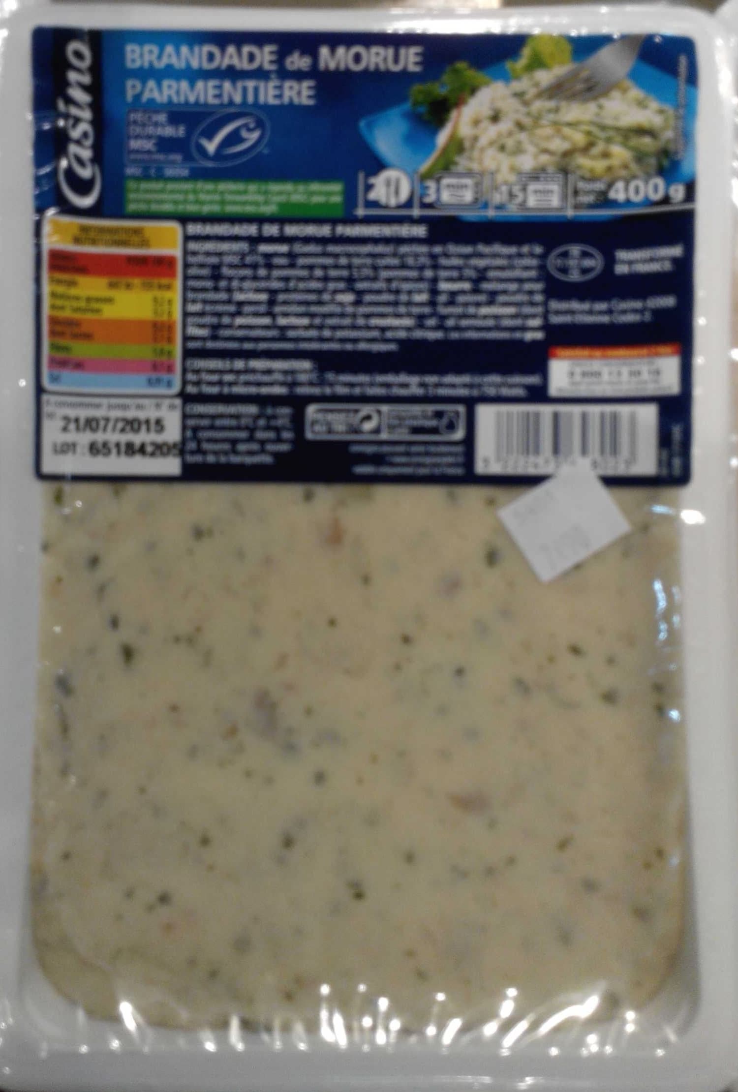 Casino Brandade de morue parmentière packshot