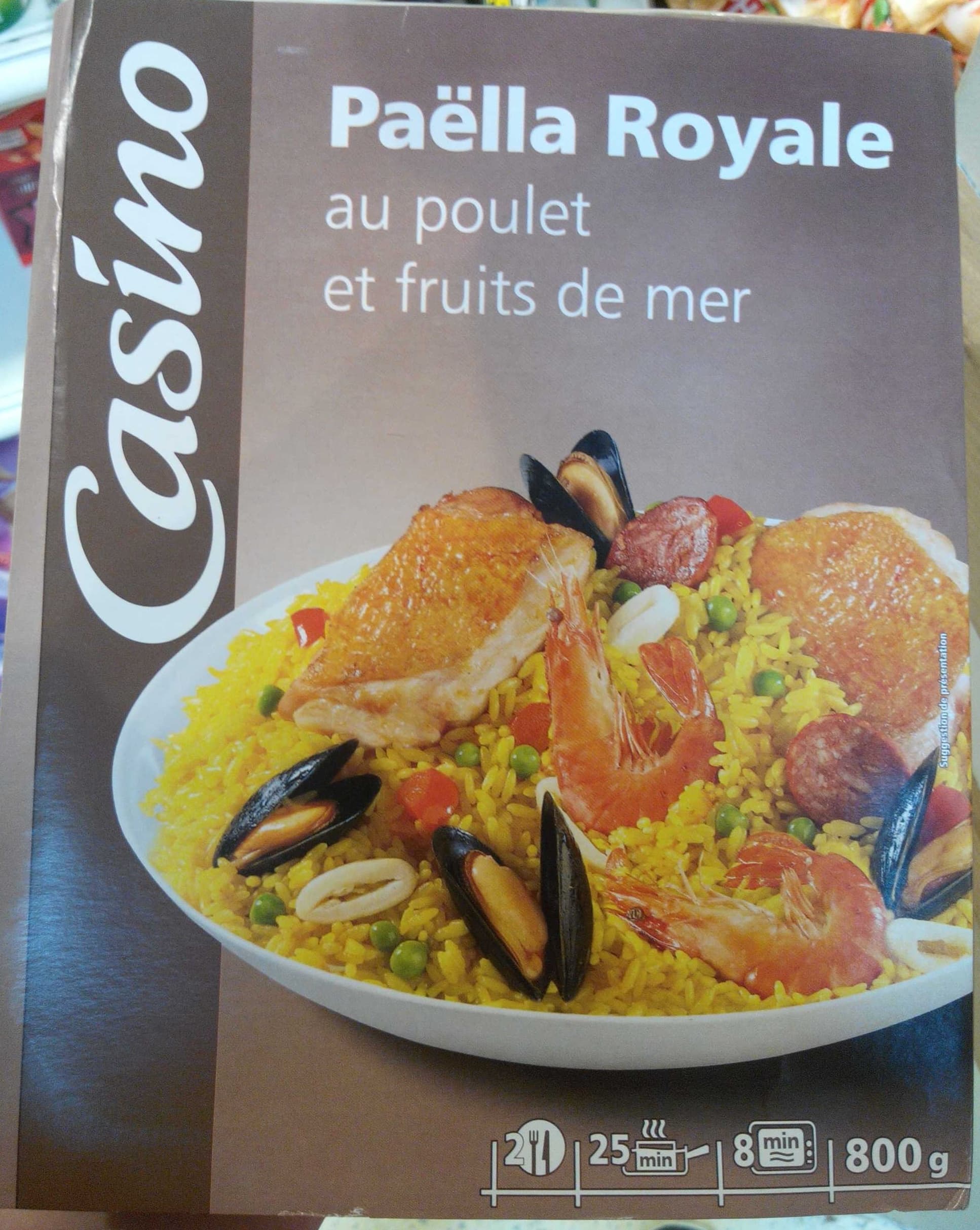 Casino Paella au poulet et aux fruits de mer packshot