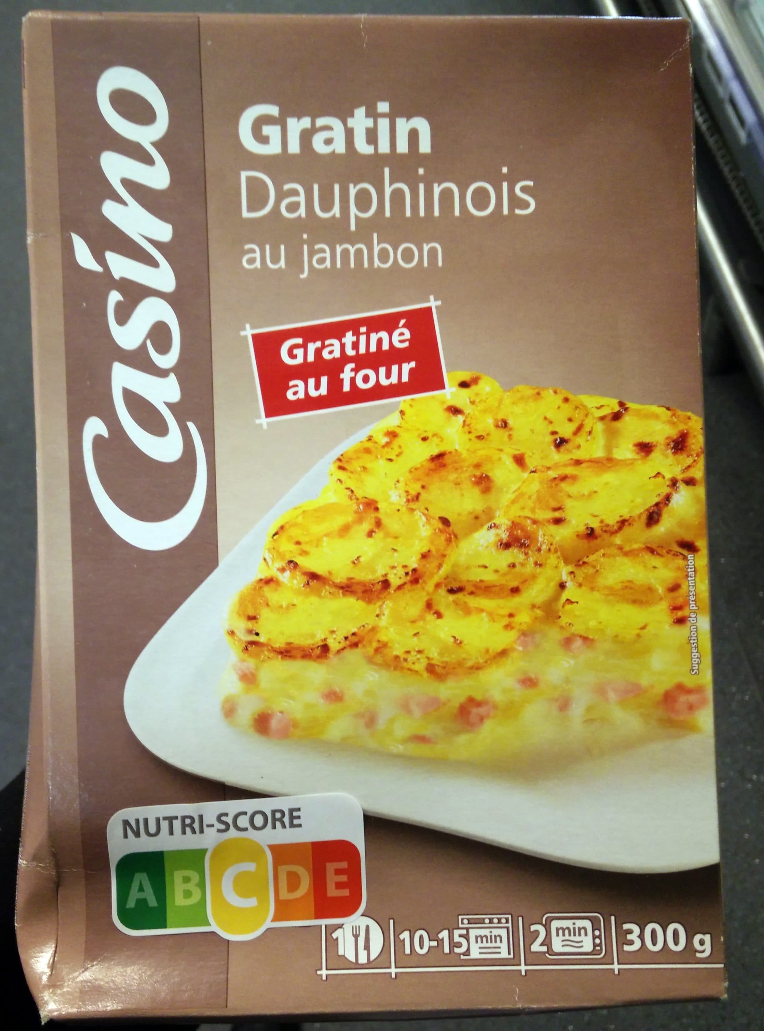 Casino Gratin dauphinois au jambon packshot
