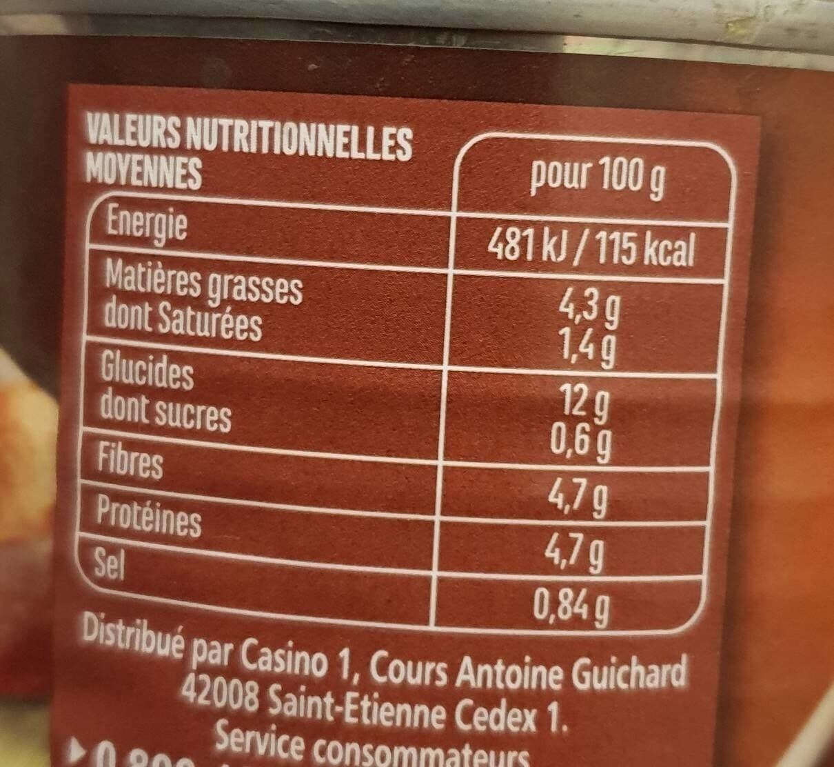 Casino Haricots blancs à la graisse d'oie packshot
