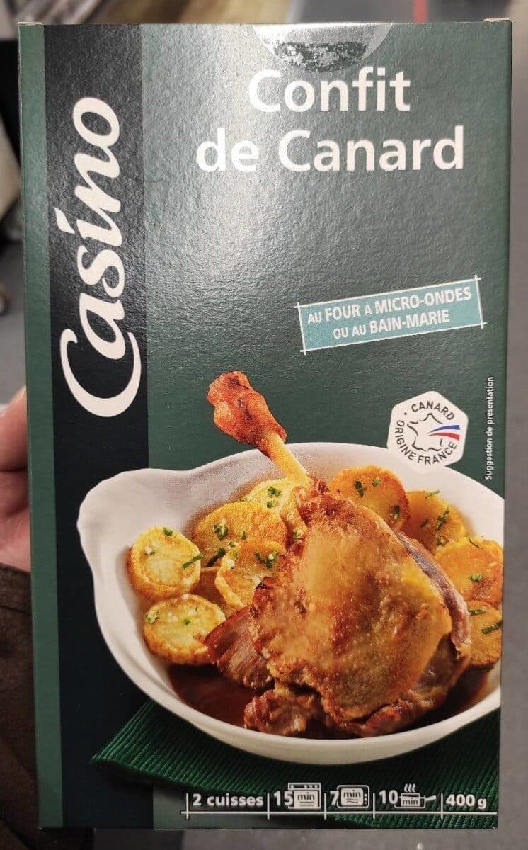 Casino Confit de canard 2 cuisses packshot