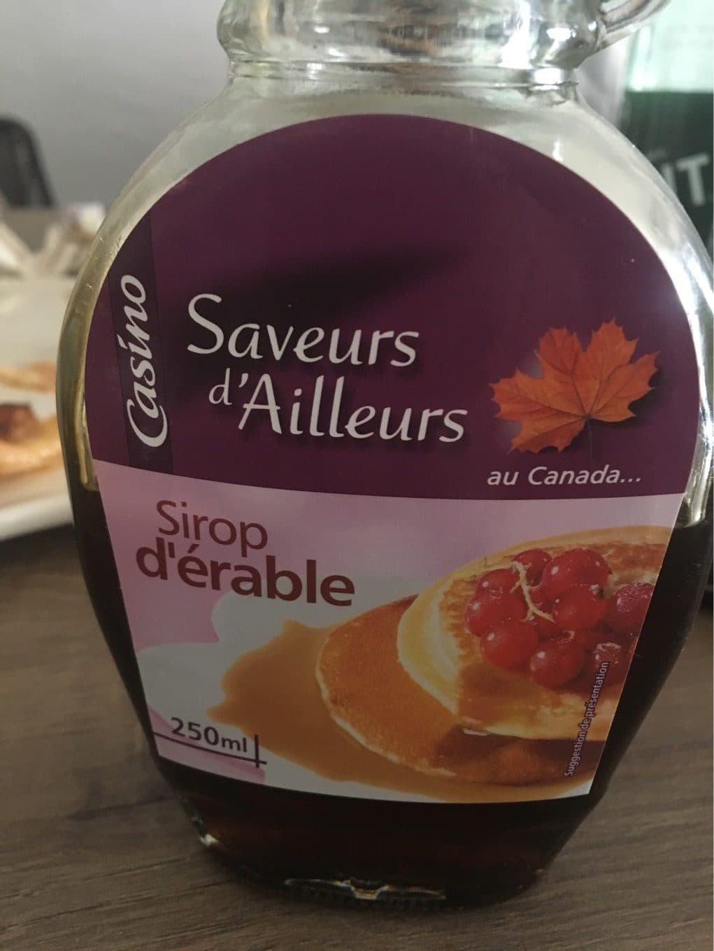 Casino Sirop d'Erable packshot