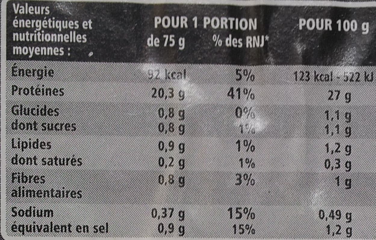Casino Filet de Poulet tranché cuit au four packshot