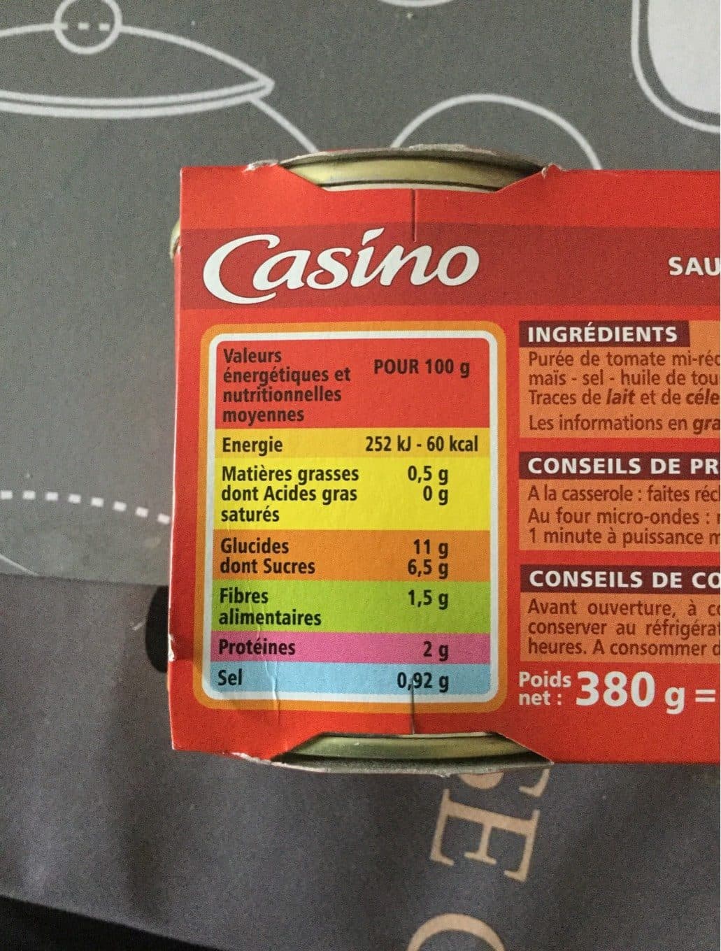 Casino Sauce Tomate packshot