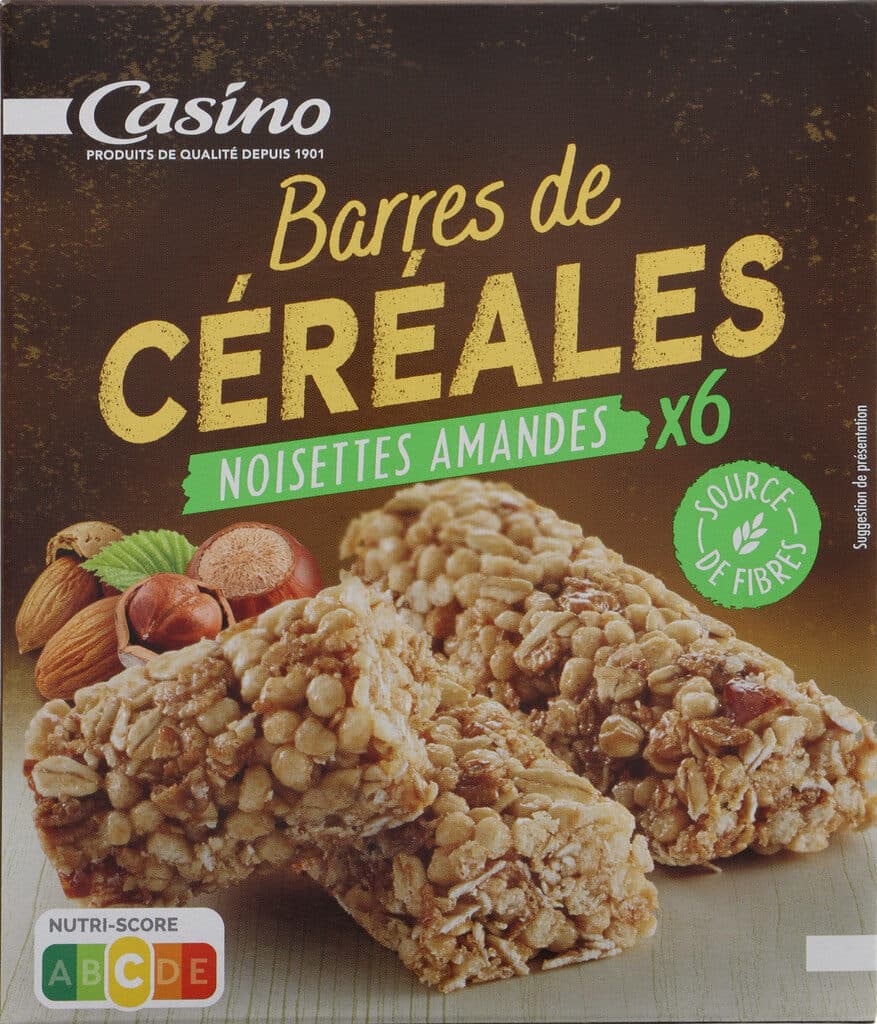 Casino Barre de céréales - noisettes amandes packshot