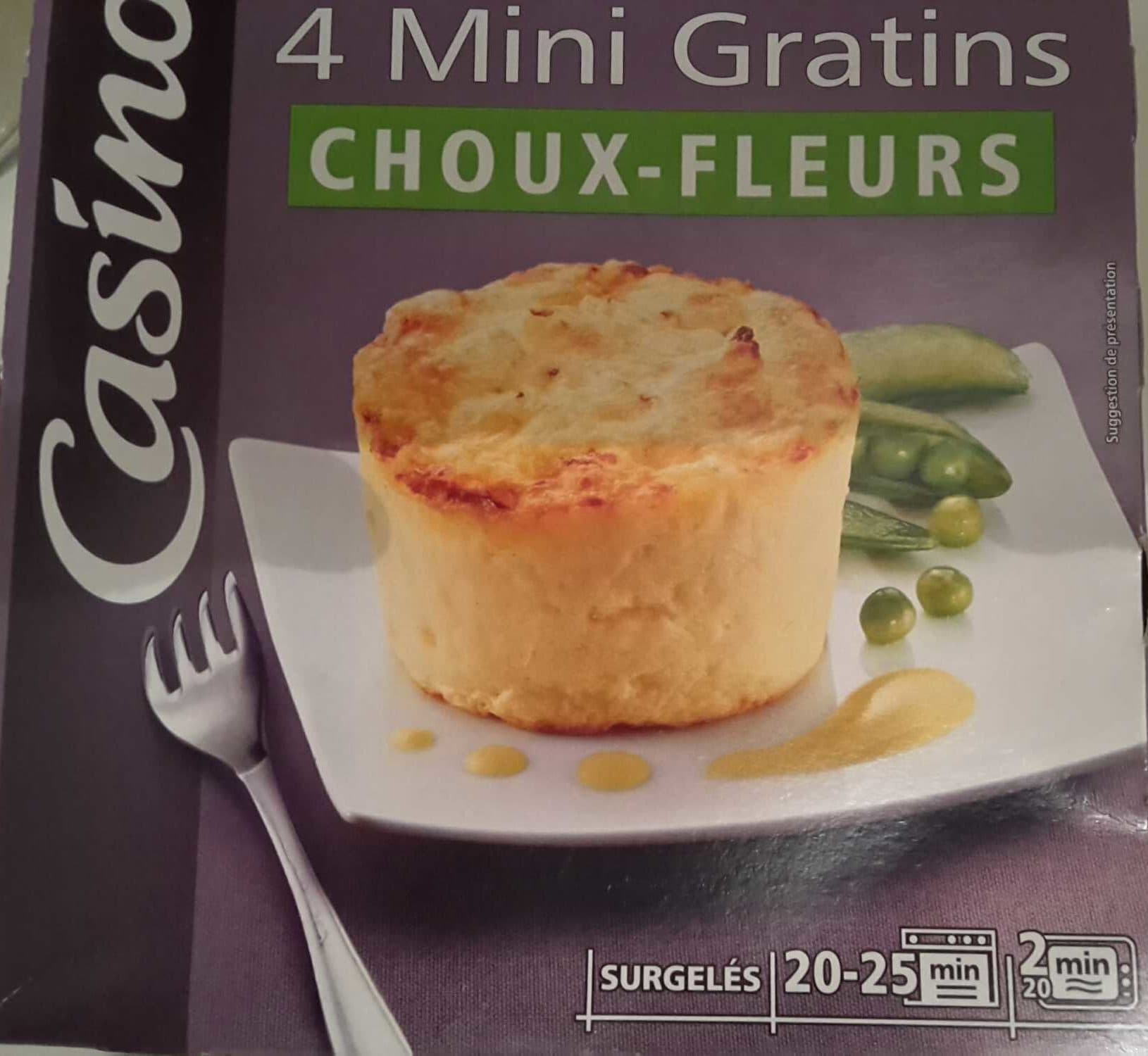 Casino 4 Mini Gratins Choux-fleurs packshot