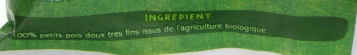 Casino Petits pois doux très fins bio packshot