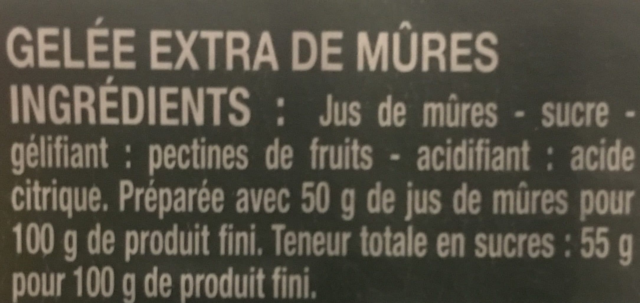 Casino Gelée extra de Mûres packshot