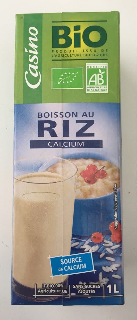 Casino Boisson Riz Calcium packshot