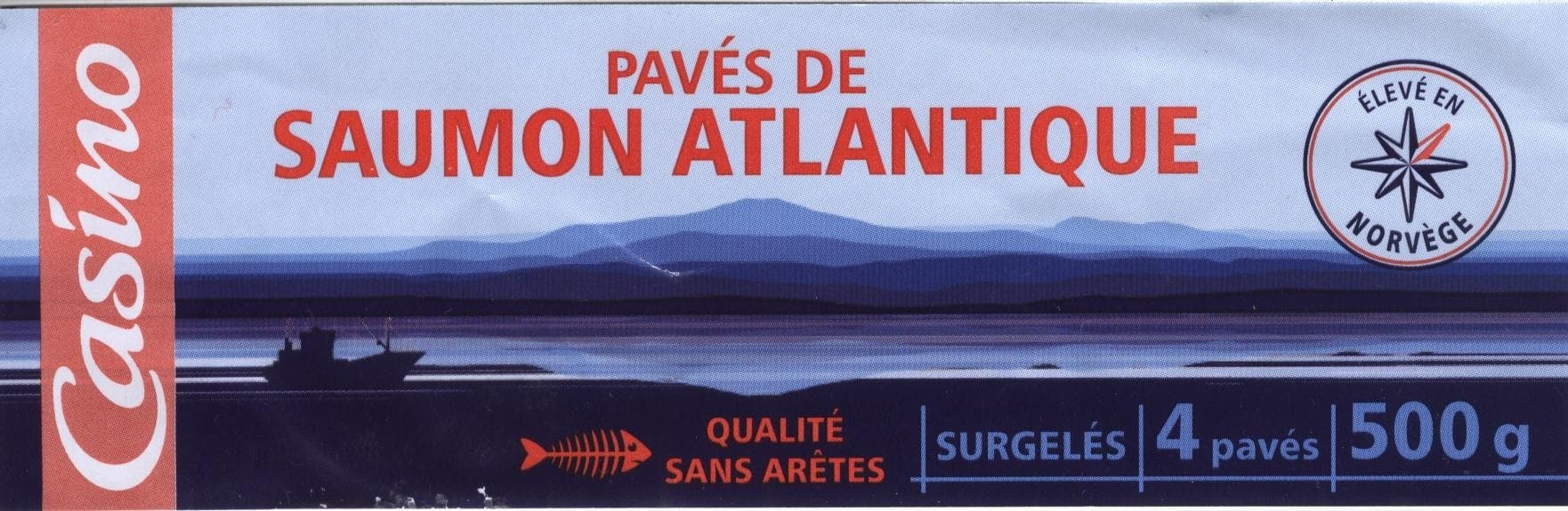 Casino Pavés de Saumon Atlantique packshot