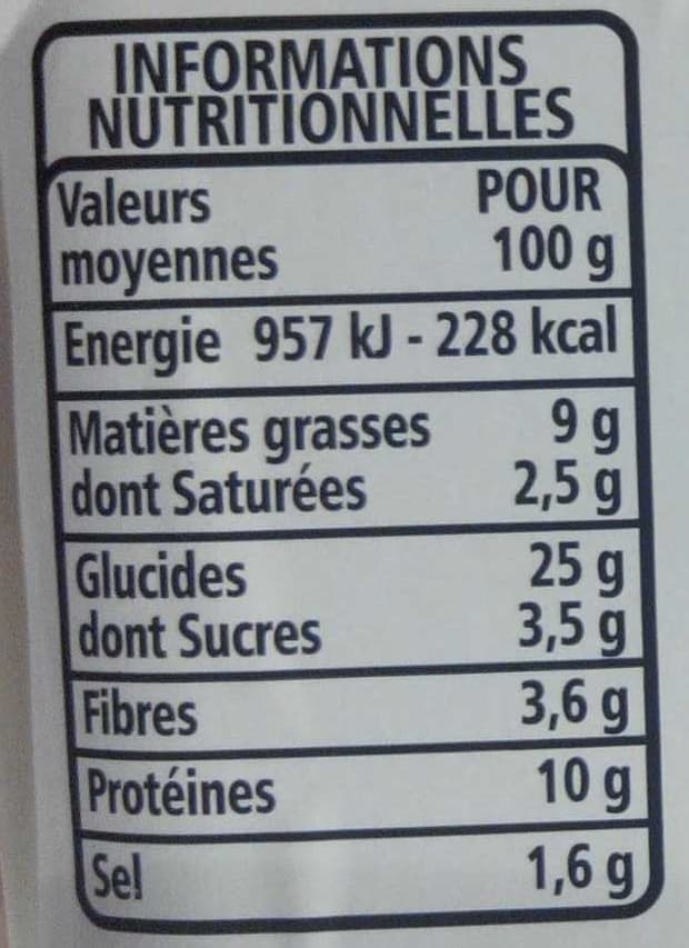 Casino MAXI Jambon Tomate Emmental - pain de mie complet packshot