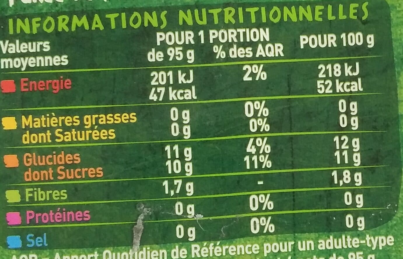 Casino Purée de pommes et de fraises sans sucres ajoutés packshot