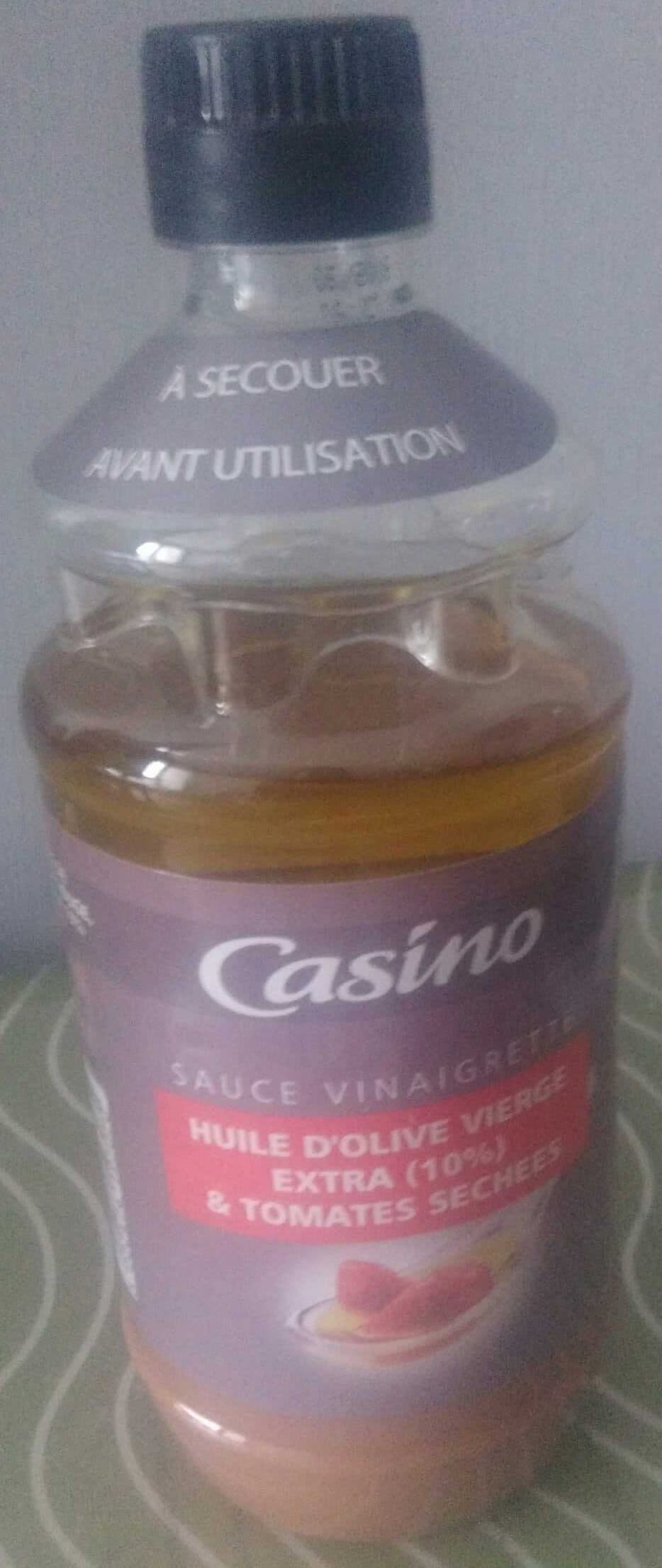 Casino Sauce vinaigrette à l'huile d'olive (10%) et aux tomates séchées packshot