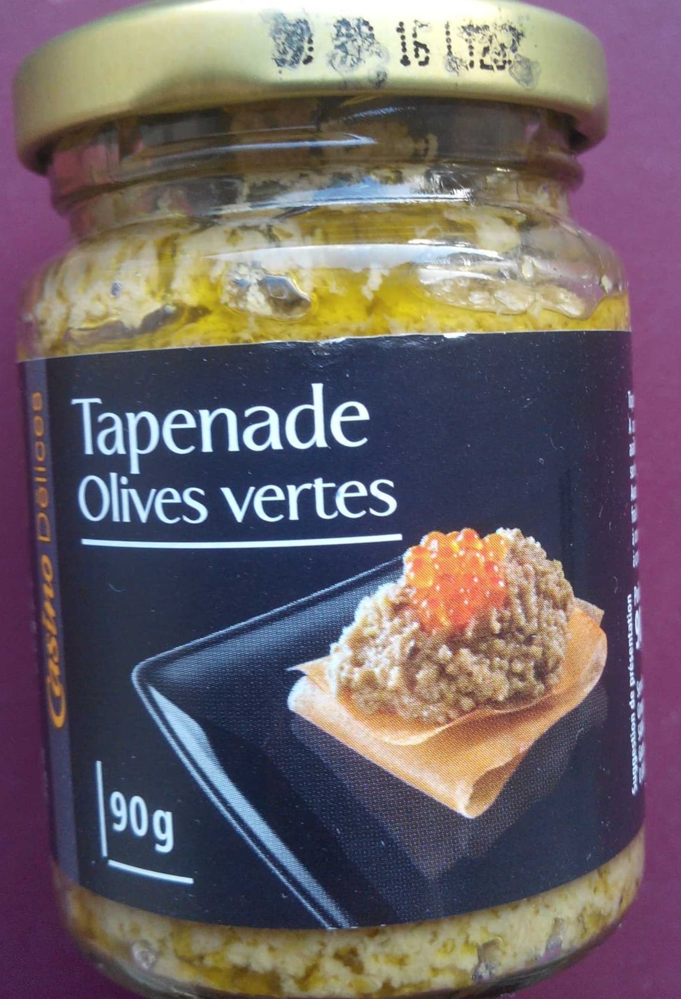 Casino La Tapenade d'olives vertes packshot