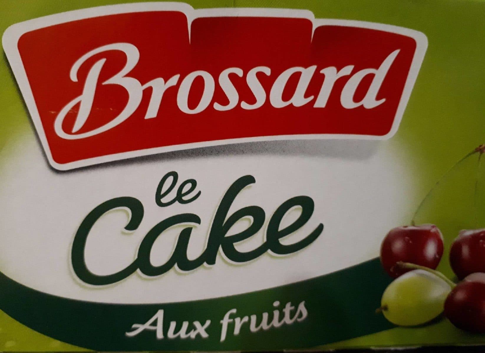 Brossard Le cake aux fruits packshot