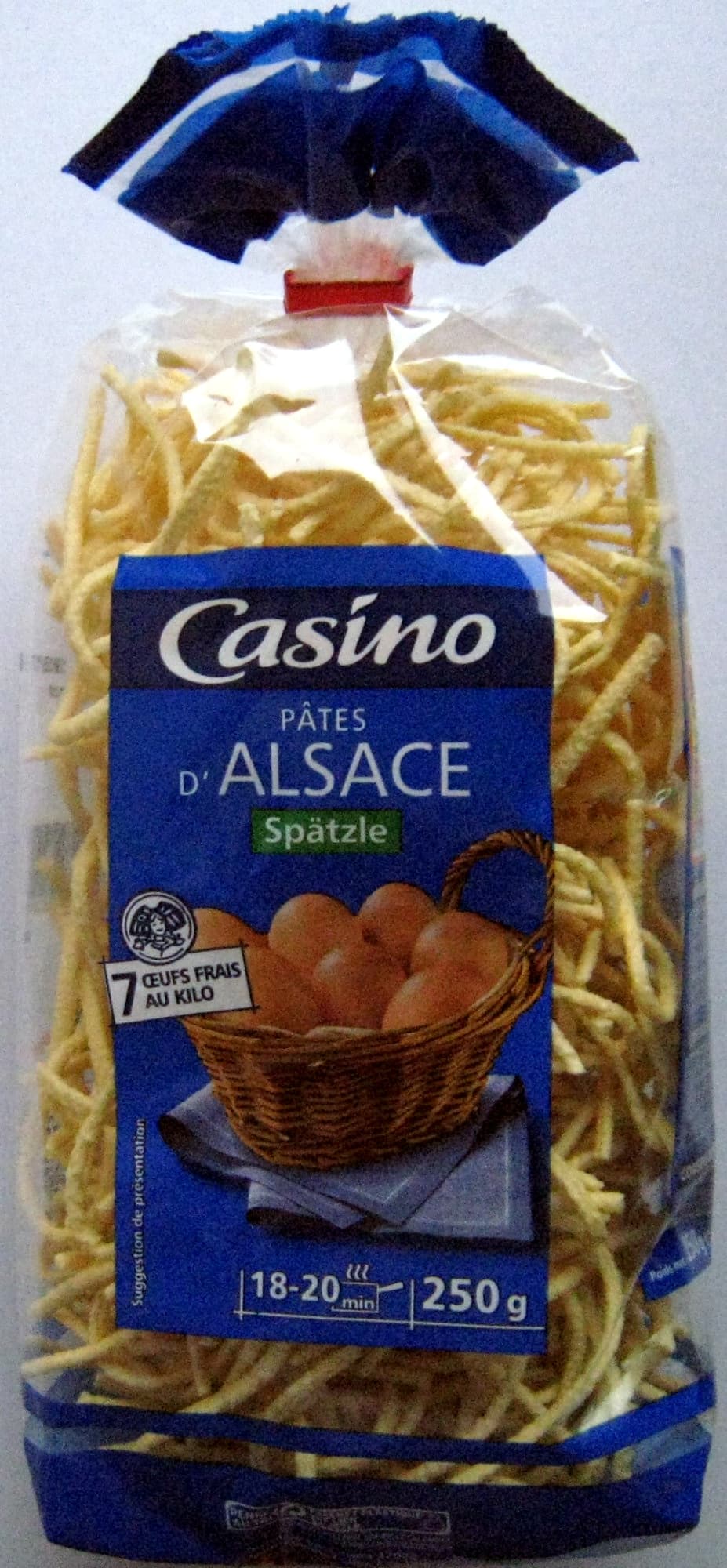 Casino Pâtes d'Alsace Spätzle (7 œufs frais au kilo) packshot