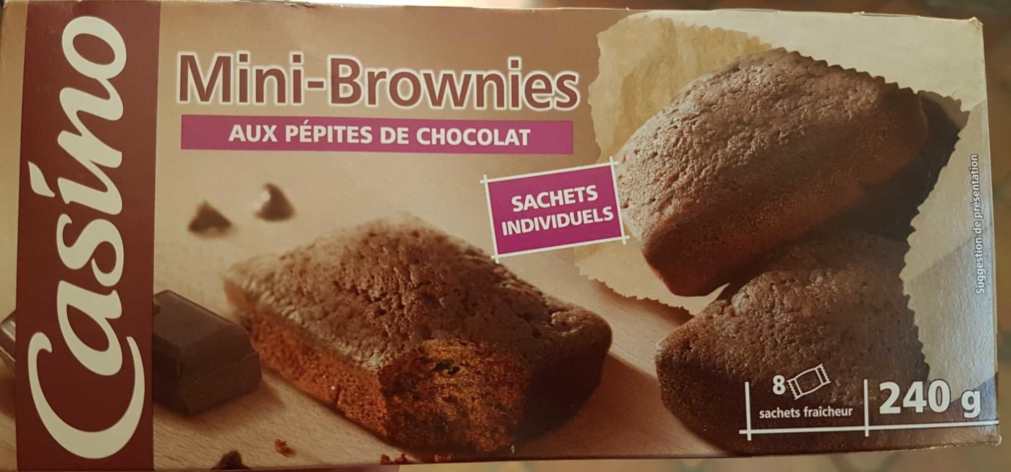 Casino MiniBrownies aux pépites de chocolat packshot