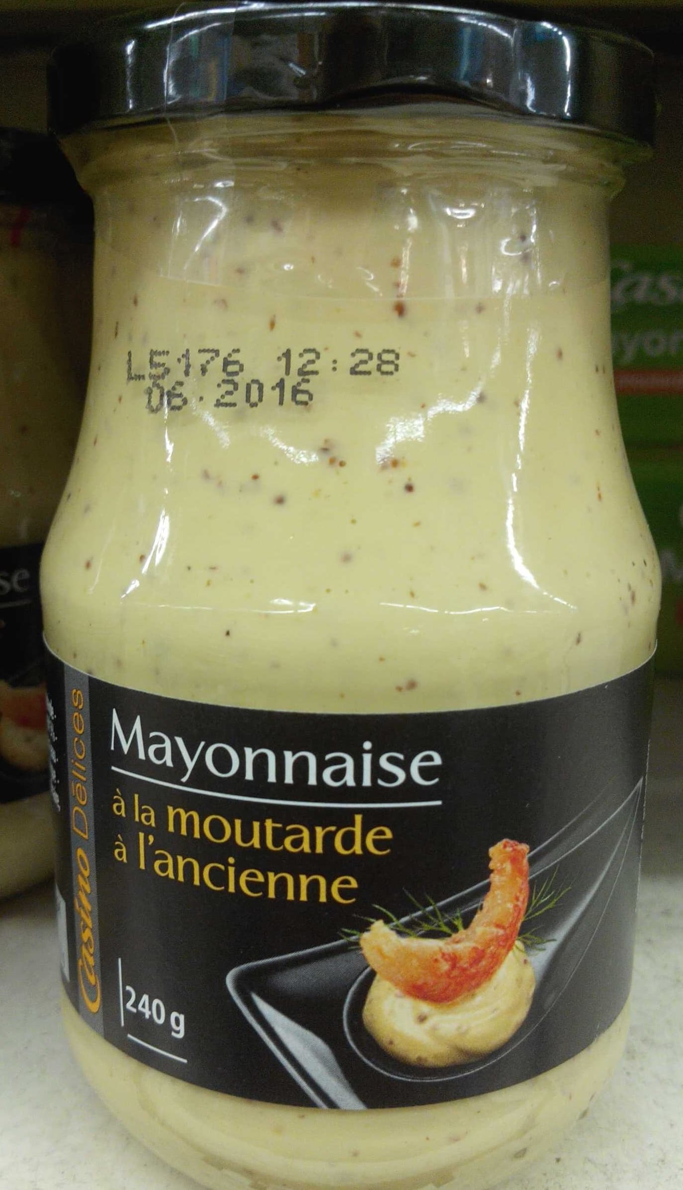 Casino Mayonnaise à la moutarde à l'ancienne packshot