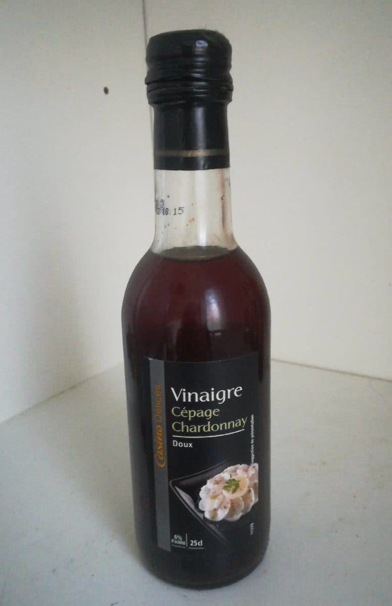 Open Food Facts Vinaigre - cépage chardonnay packshot