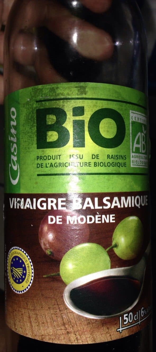 Casino Vinaigre Balsamique de Modène biologique packshot
