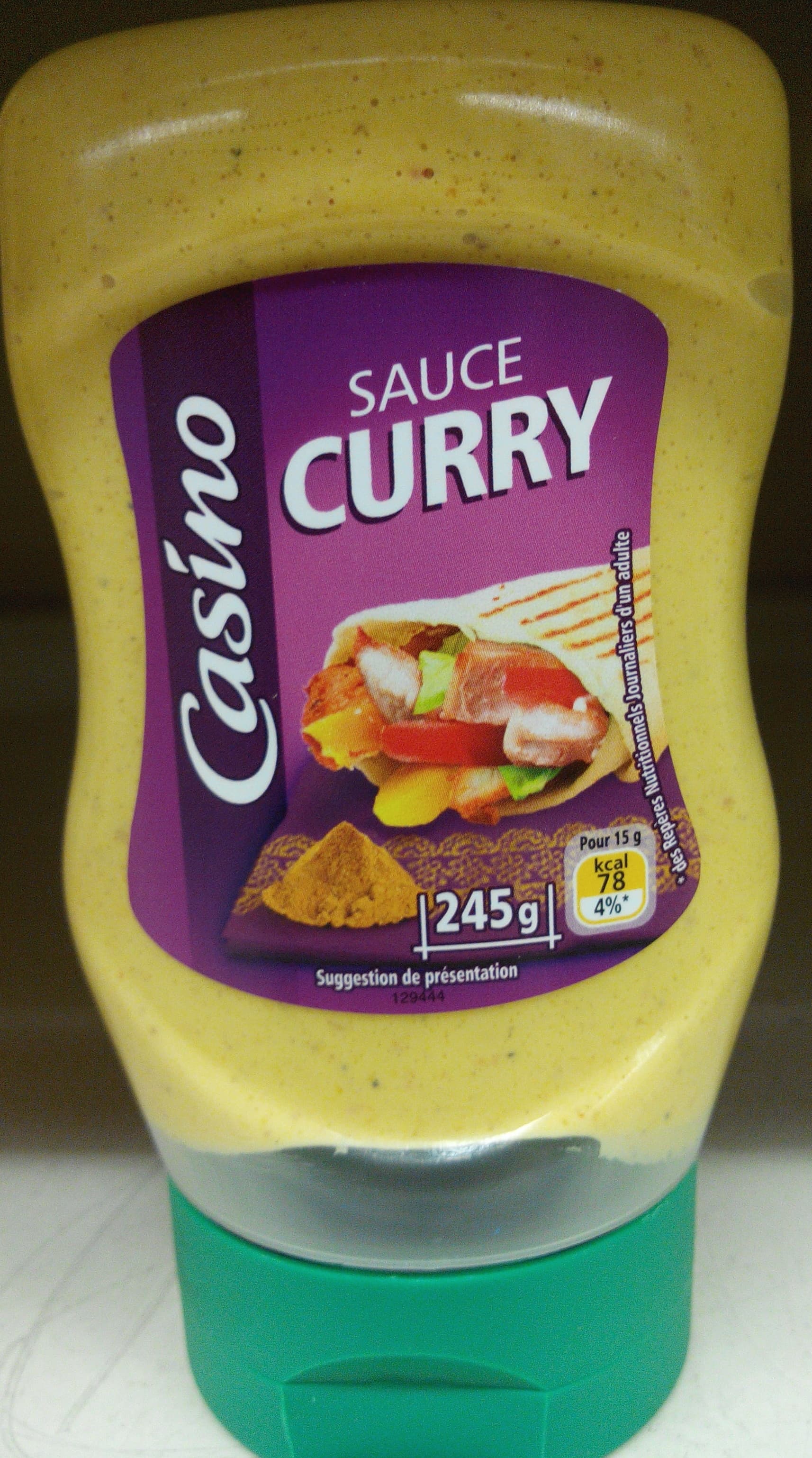 Casino Sauce saveur curry packshot