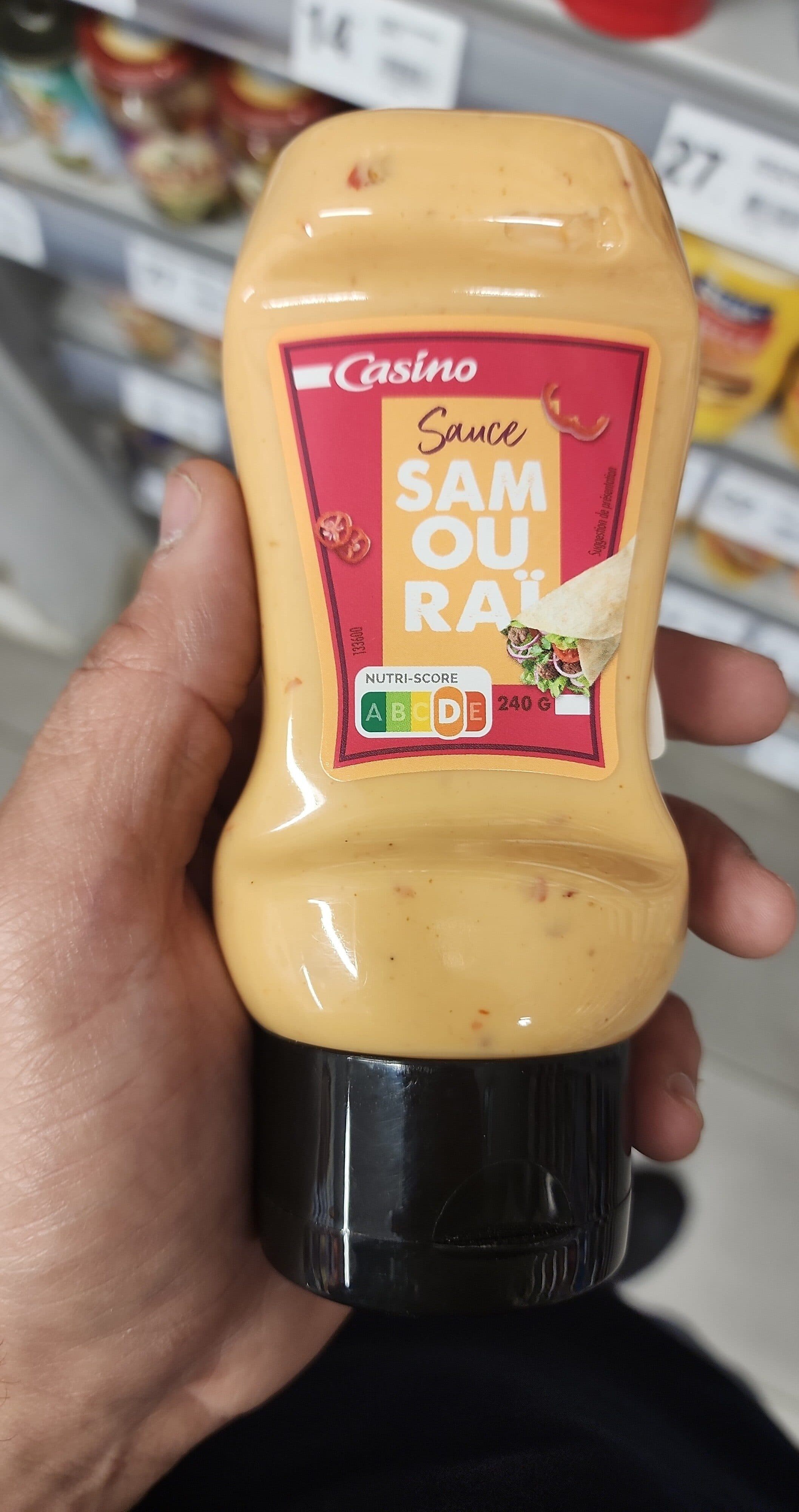 Casino Sauce samouraï piquante packshot