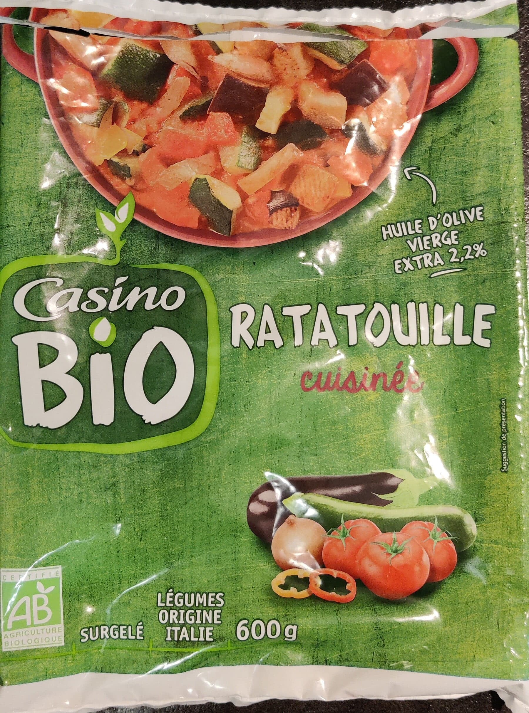 Casino Ratatouille cuisinée bio packshot